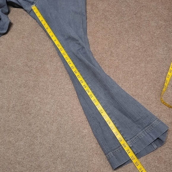 J. Jill Gray Flare Leg Jeans - Picture 5 of 6